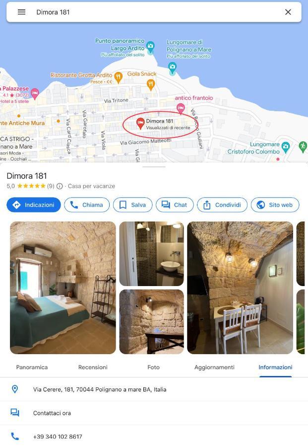 Dimora 181 Holiday home Polignano a Mare